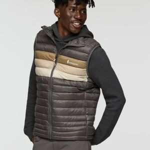 NWOT Cotopaxi Fuego Down Vest-Coffee/Sienna